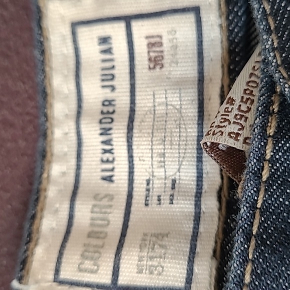 COLOURS ALEXANDER JULIAN MENS JEANS - Picture 4 of 8
